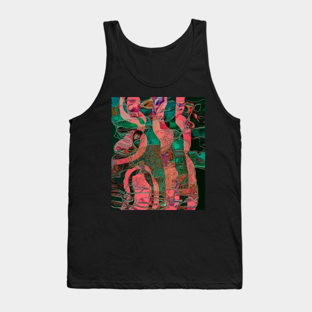 Digital abstract art 2.5 Tank Top by EpiPri